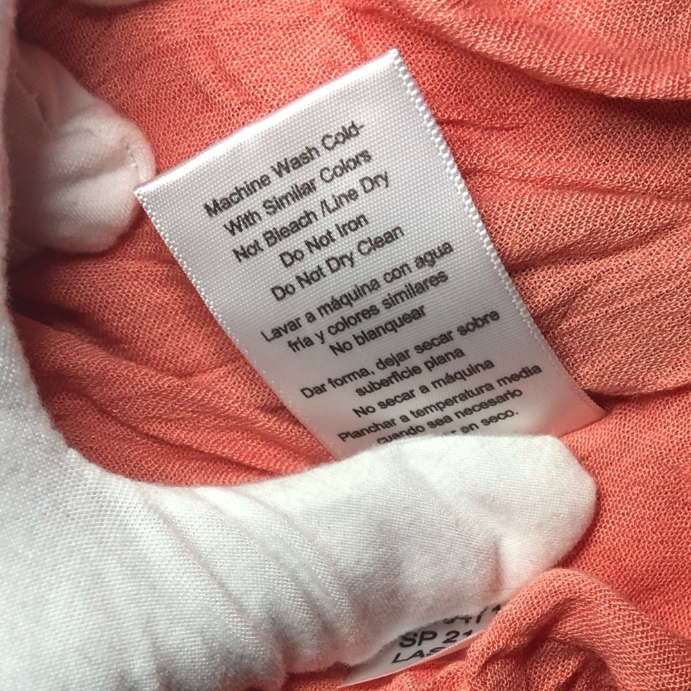 VENUS Coral and Navy Swim Coverup NWOT - Picture 9 of 15